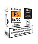 Fresh Squeeze | 3-Pack Element NS10/NS20 E-Liquid Pods