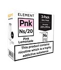 Element Pink Lemonade NS20 E-Liquid Pods