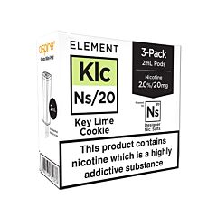 Element Keylime Cookie NS20 E-Liquid Pods
