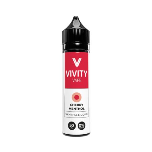 Cherry Menthol 50ml Vivity Shortfill
