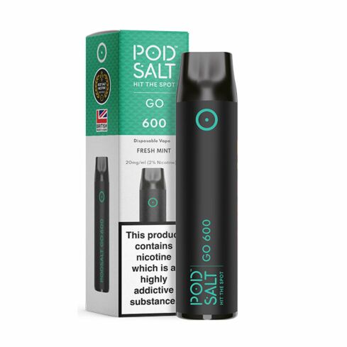 Fresh Mint Pod Salt Go 600 Disposable Bar
