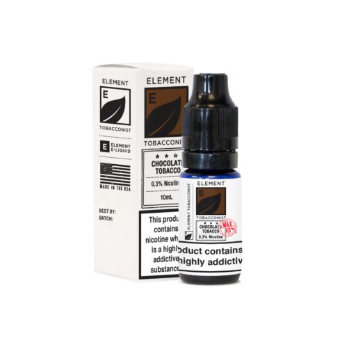 Chocolate Tobacco | 10ml Element Tobacconist E-Liquid