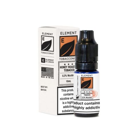 Honey Roasted | 50/50 10ml Element Tobacconist E-Liquid