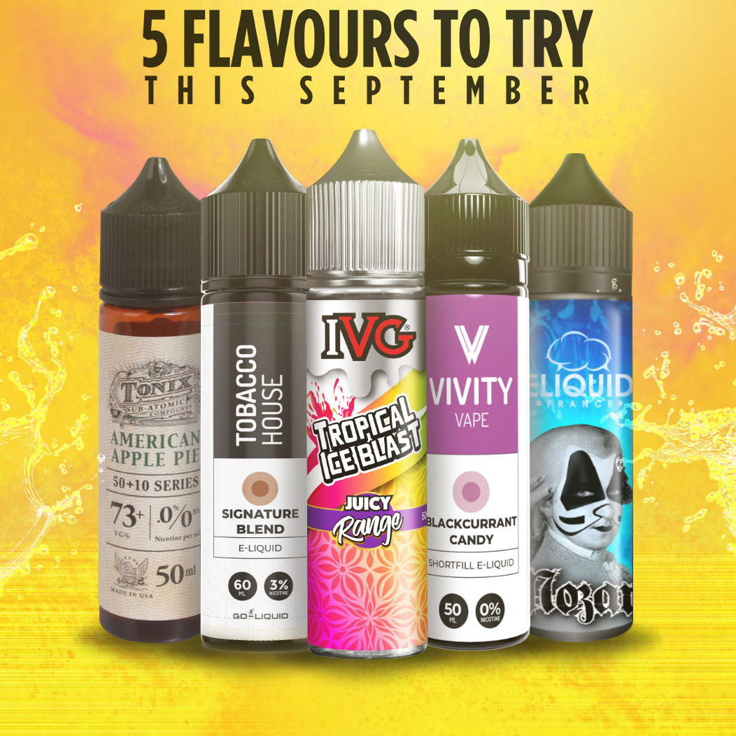 5 Of The Best E-Liquid Flavours To Try This September