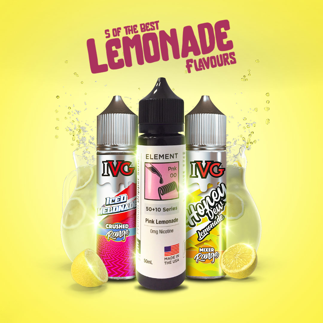 5 Luscious Lemonade Shortfill Flavours