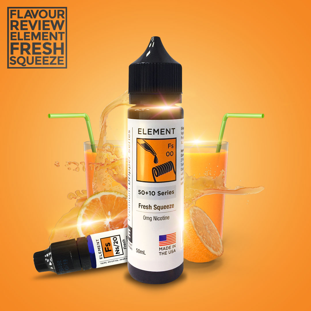 Element Fresh Squeeze - The Ultimate Orange Vape Flavour