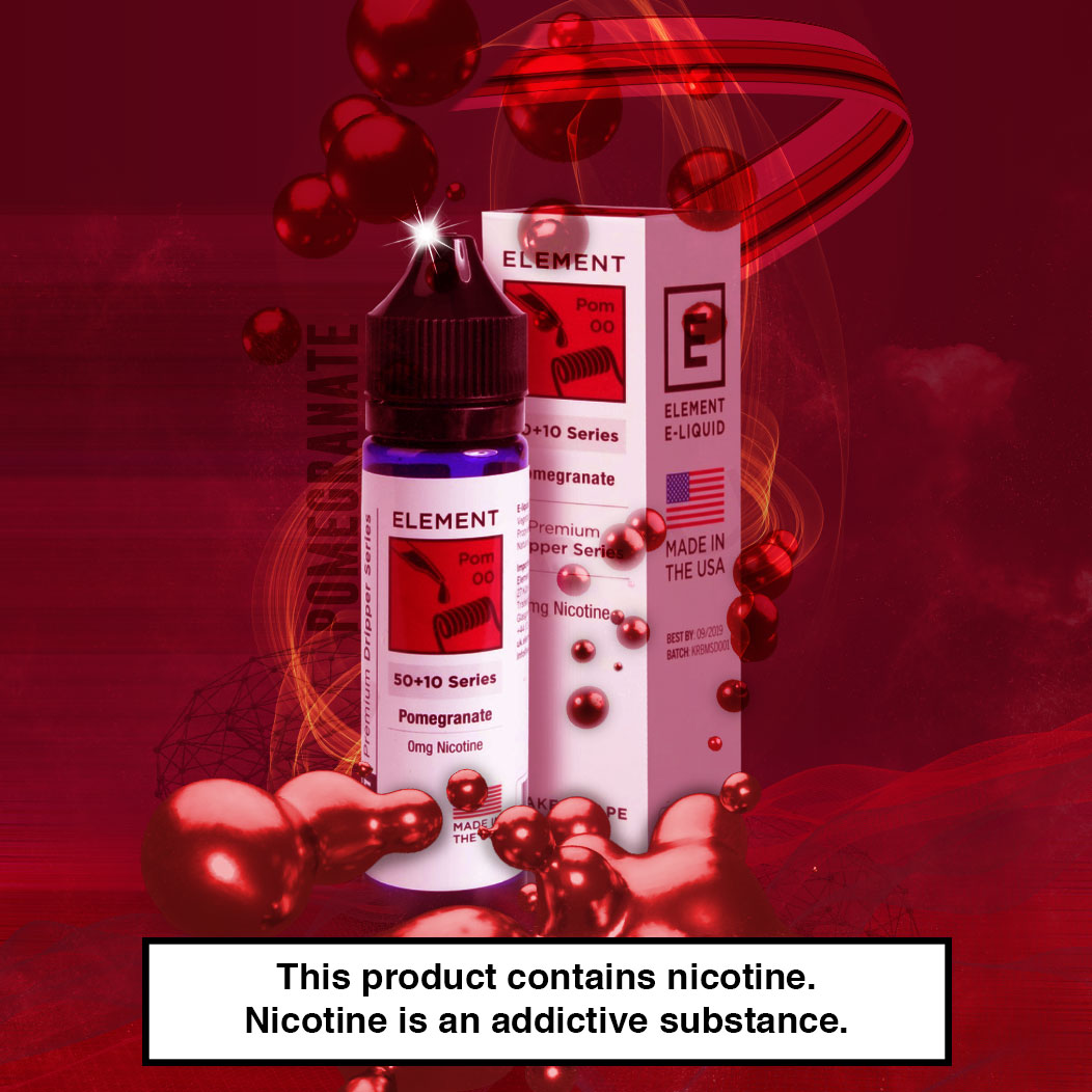 Flavour of the Week - Pomegranate by Element E-Liquid