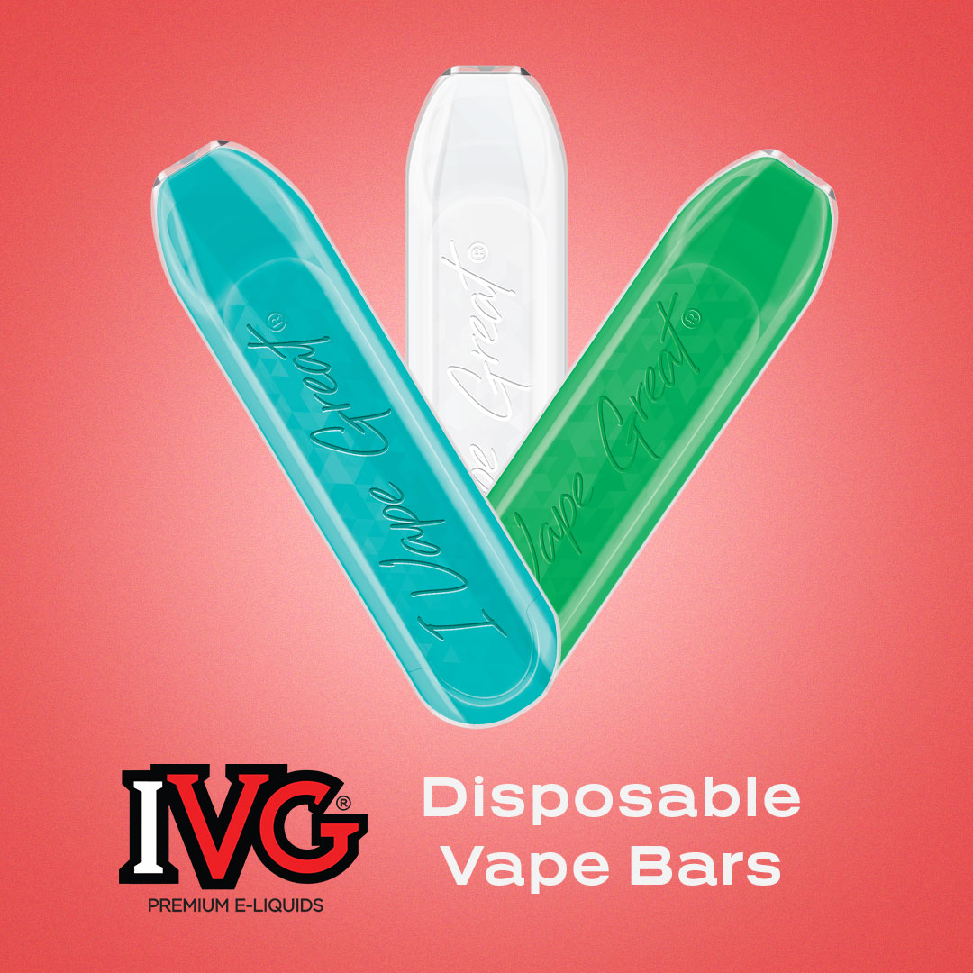 New - IVG Disposable Vape Bars