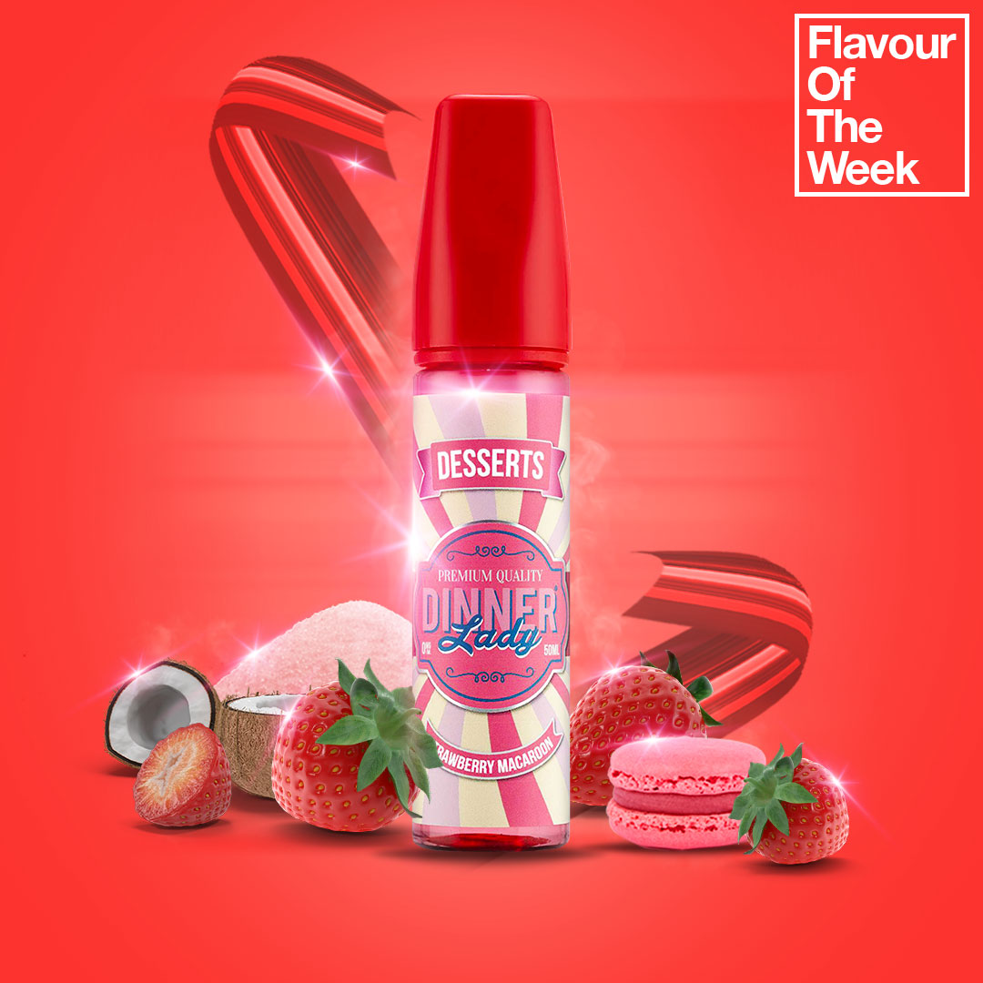 Flavour of the Week - Strawberry Macaroon by Dinner Lady