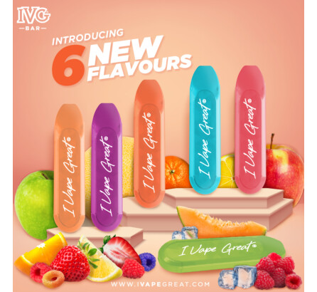 IVG Bars - 6 Additional Flavours