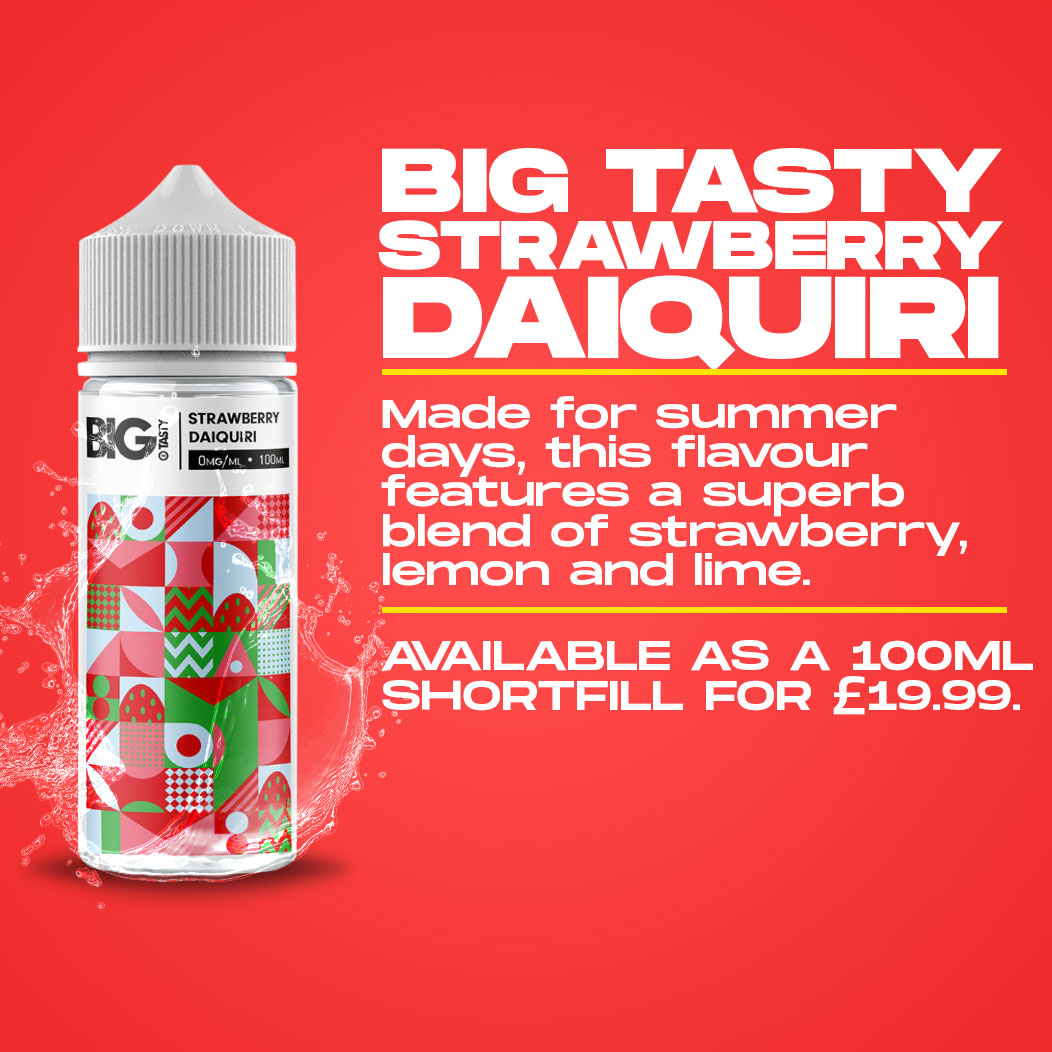 Big Tasty Strawberry Daiquiri - E-Liquid Review