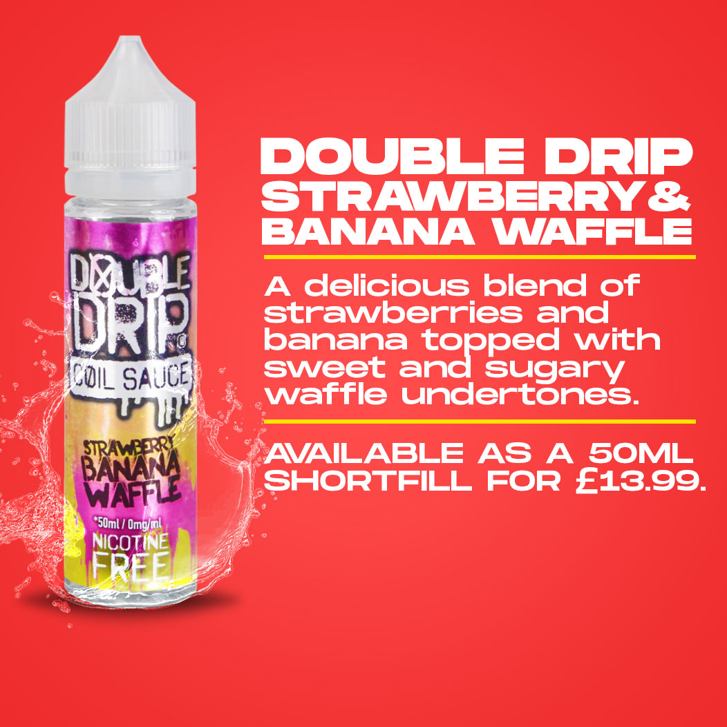 Double Drip Strawberry & Banana Waffle - E-Liquid Review
